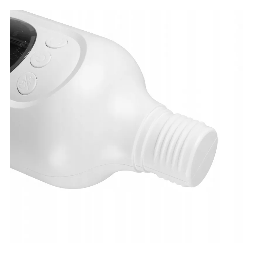 LED uppladdningsbar stativfläkt med LED-belysning LED/4,8W/5V USB 7200 mAh vit + fjärrkontroll