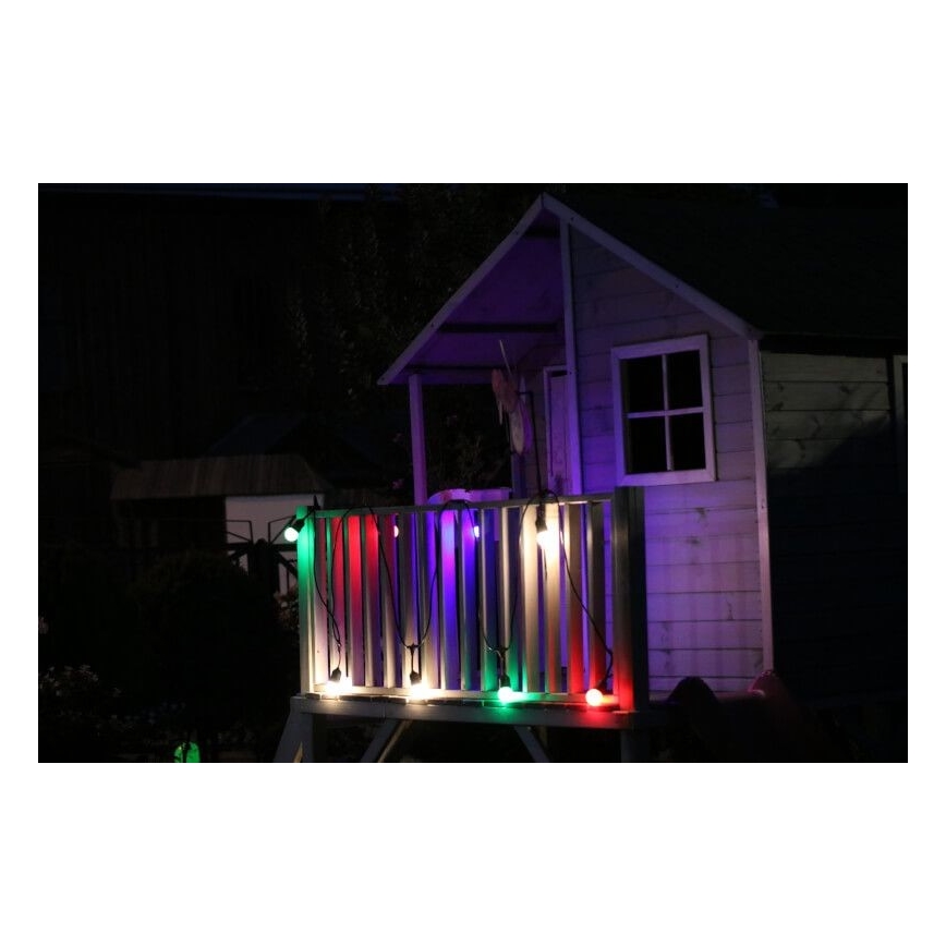 UPPSÄTTNING 2x LED glödlampa  PARTY E27/0,5W/36V blå