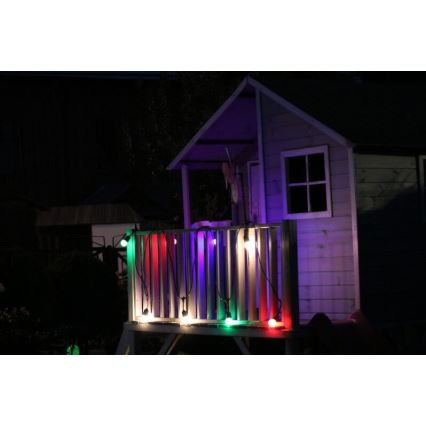 UPPSÄTTNING 2x LED glödlampa  PARTY E27/0,5W/36V grön