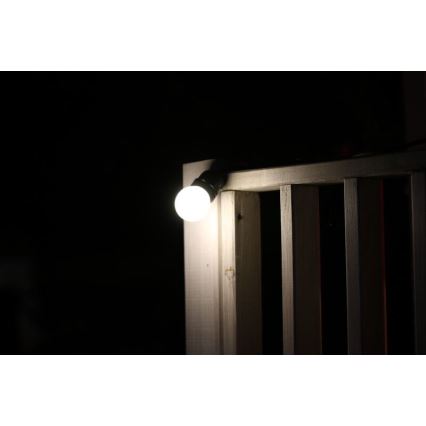 UPPSÄTTNING 2x LED glödlampa  PARTY E27/0,5W/36V vit