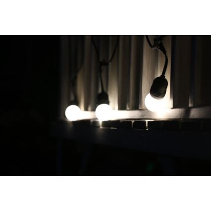 UPPSÄTTNING 2x LED glödlampa  PARTY E27/0,5W/36V vit