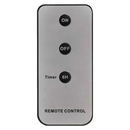 UPPSÄTTNING 3x LED juldekoration  3xLED/3x3AAA + fjärrkontroll 