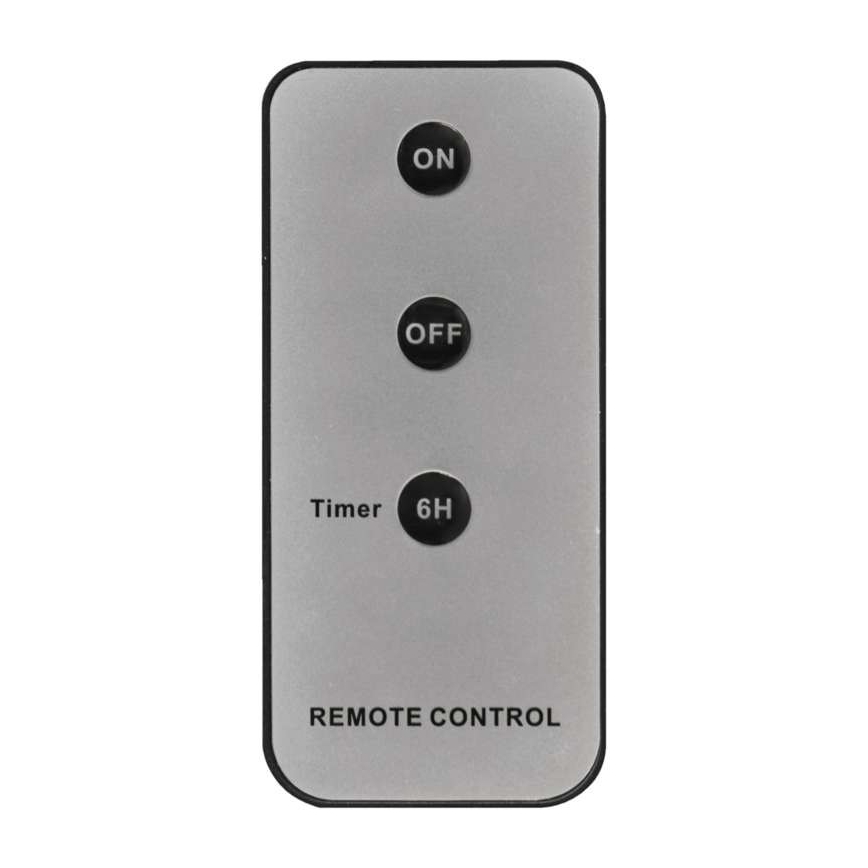 UPPSÄTTNING 3x LED juldekoration  3xLED/3x3AAA + fjärrkontroll 