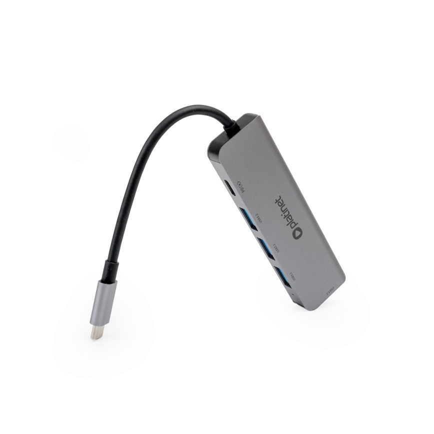 USB-C-hubb 5 i 1 med 100 W Power Delivery