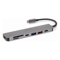 USB hub 7i1 Power Delivery 100W HDMI 4K
