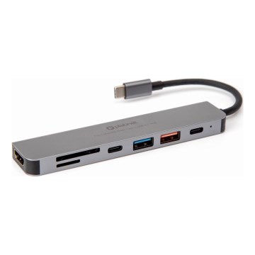 USB hub 7i1 Power Delivery 100W HDMI 4K