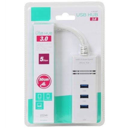 USB Hubb 4xUSB 3.0 port 50 cm