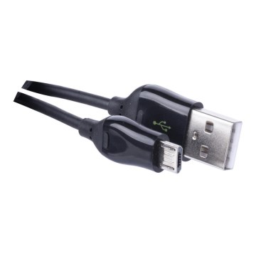 USB-kabel USB 2.0 kontakt /USB-B micro kontakt svart