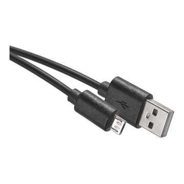 USB-kabel USB 2.0 kontakt/USB-B micro kontakt svart