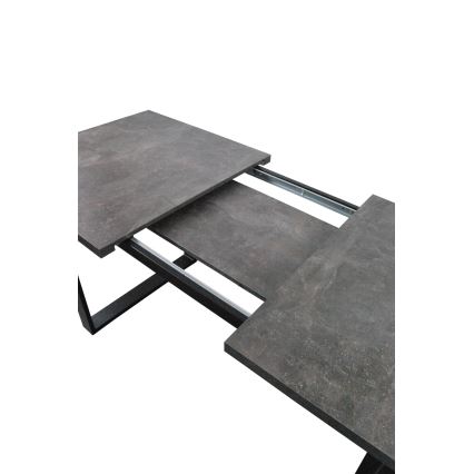 Utdragbart matbord COLIN grå