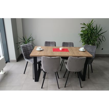 Utdragbart matbord COLIN ek