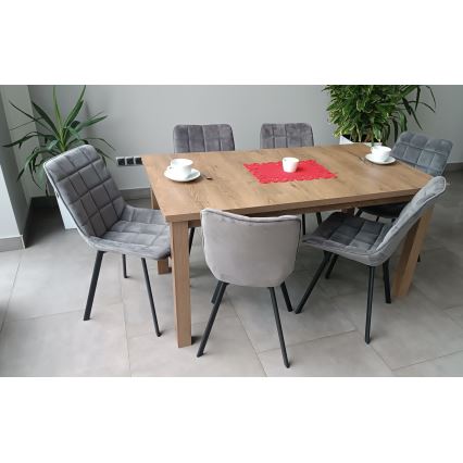 Utdragbart matbord LIAM ek