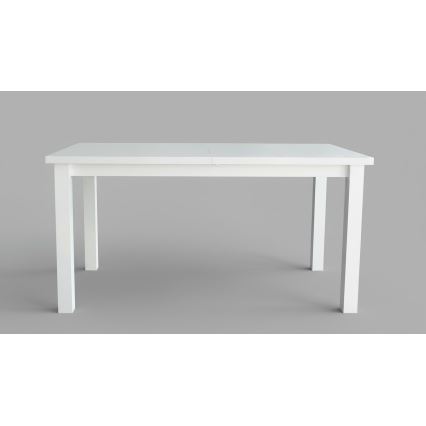 Utdragbart matbord LIAM vit