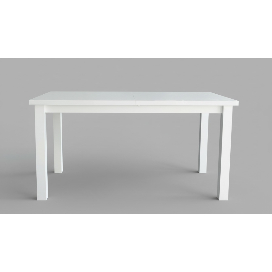 Utdragbart matbord LIAM vit
