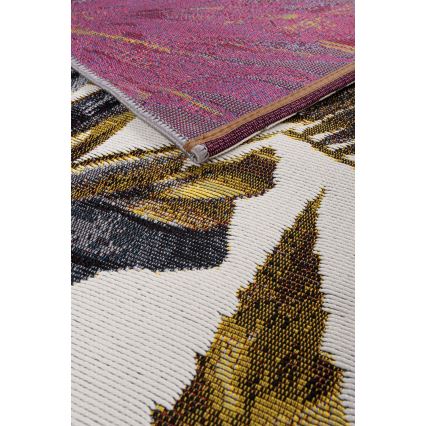 Utematta CAPPUCCINO 120x180 cm guld/grå