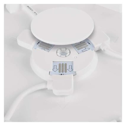 Set om 3 dimbara LED-paneler RGBIC+CCT - utbyggnadsset LED/1,8W/230V Wi-Fi Tuya
