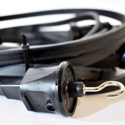 Utomhus dekorationskedja GIRLANDA 22 m 20xE27/15W/230V IP44