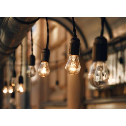 Utomhus dekorationskedja GIRLANDA 6,5 m 5xE27/15W/230V IP44