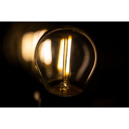 Utomhus dekorationskedja MIMOSA 20xE27/1,3W/230V IP44 10m