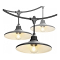Utomhus dekorationsslinga CRETE 20xE27/230V 25 m IP44