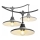 Utomhus dekorationsslinga CRETE 20xE27/230V 25 m IP44