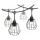 Utomhus dekorationsslinga CRETE 20xE27/230V 25m IP44