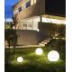 Utomhus dekorativ belysning GARDEN BALL 1xE27/40W/230V IP65 d. 25 cm