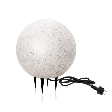 Utomhus dekorativ belysning GARDEN BALL 1xE27/40W/230V IP65 d. 25 cm