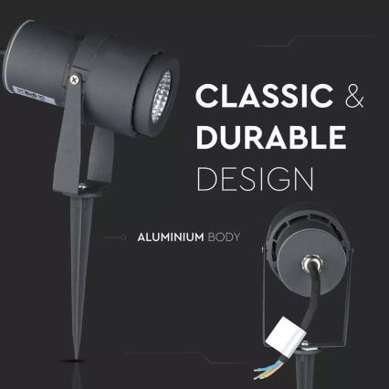 Utomhus LED belysning LED/12W/100-240V IP65