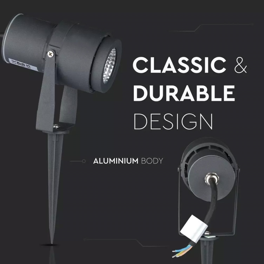 Utomhus LED belysning LED/12W/100-240V IP65