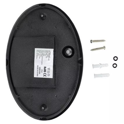 Utomhus LED taklampa  LED/12W/230V IP54