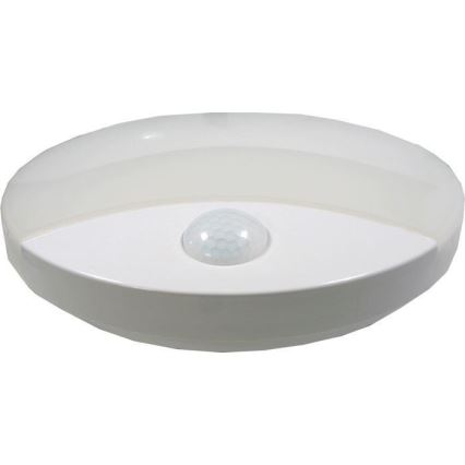 Utomhus LED taklampa  med sensor  LED/15W/230V IP44