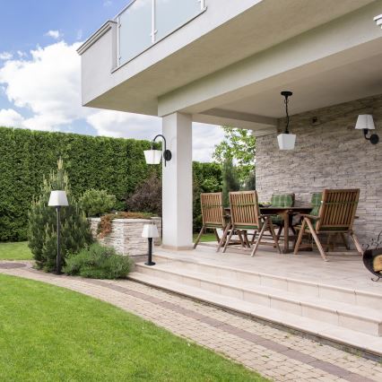 Utomhus Ljuskrona GIZA 1xE27/10W/230V IP44