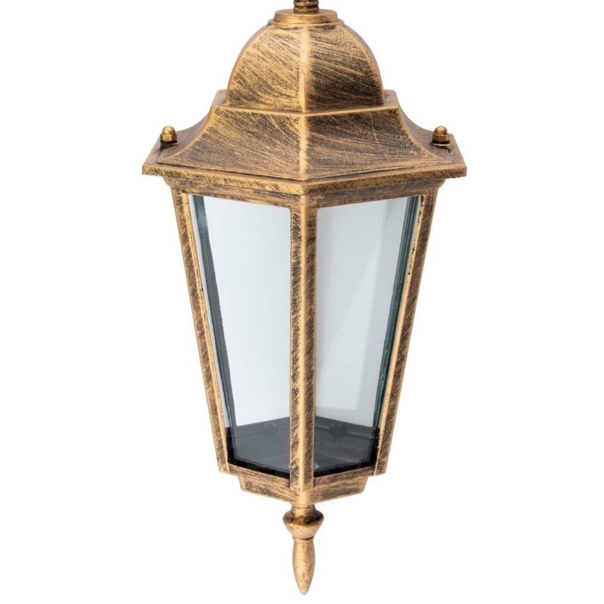 Utomhus ljuskrona med kedja 1xE27/60W/230V guld IP44