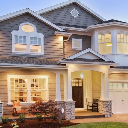 Utomhus Ljuskrona med kedja 1xE27/60W/230V IP44 vit