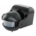 Utomhus PIR-rörelsesensor 1200W/230V IP44 svart