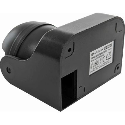 Utomhus PIR-rörelsesensor 1200W/230V IP44 svart