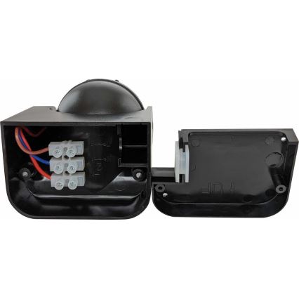 Utomhus PIR-rörelsesensor 1200W/230V IP44 svart