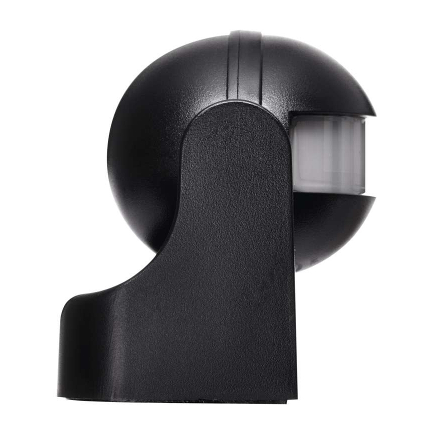 Utomhus PIR-sensor B 180° 1200W/230V IP44 svart
