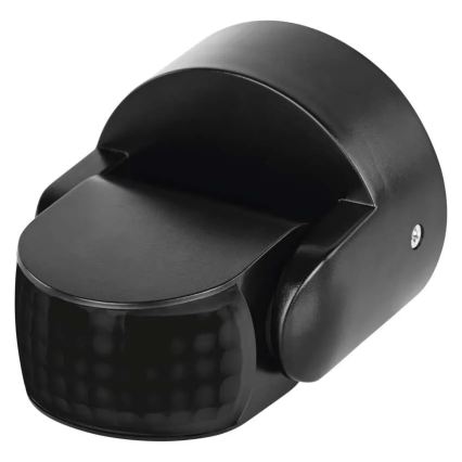 Utomhus rörelse- och skymningssensor PIR 1200W/230V IP65 svart