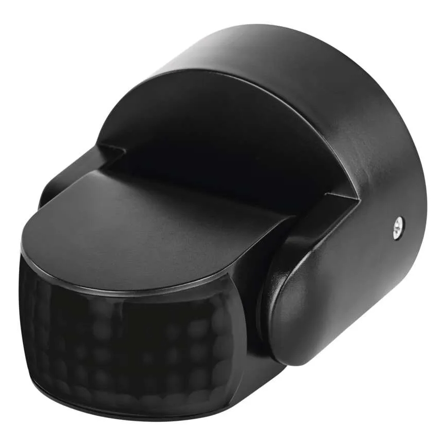 Utomhus rörelse- och skymningssensor PIR 1200W/230V IP65 svart