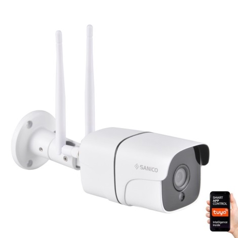 Utomhus smart övervakningskamera COSMO LED/230V/Wi-Fi Tuya IP65