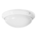 Utomhus taklampa med sensor OLGA 1xE27/60W/230V IP44