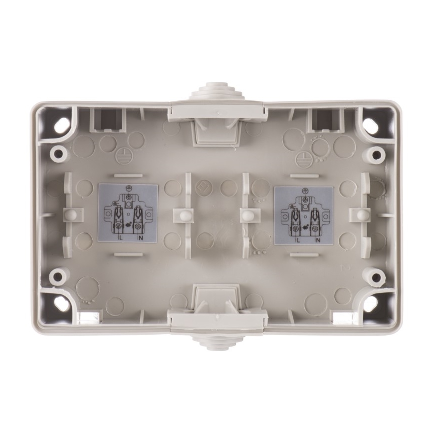 Utomhus Uttag FRENCH 250V/16A IP44 2Z