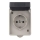 Utomhus Uttag SCHUKO 250V/16A IP44