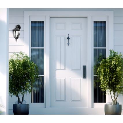 Utomhus väggbelysning 1xE27/60W/230V IP44 svart