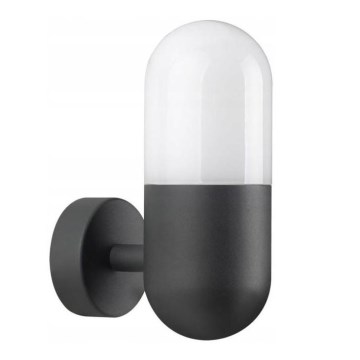 Utomhus Väggbelysning HORTEN 1xE27/10W/230V IP44