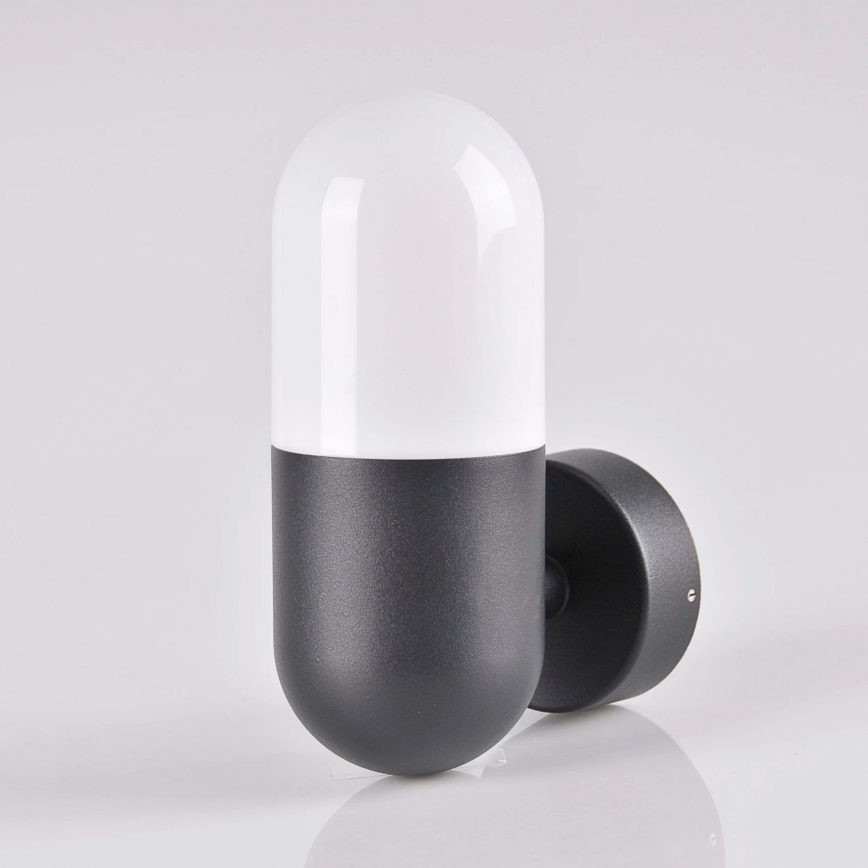 Utomhus Väggbelysning HORTEN 1xE27/10W/230V IP44