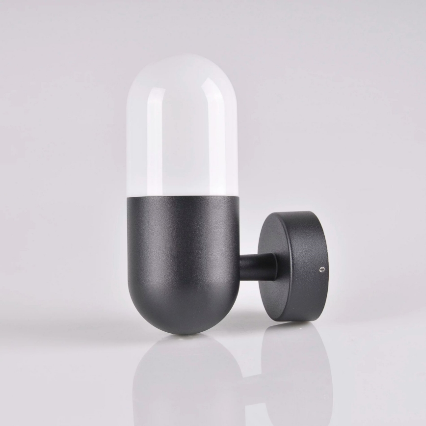 Utomhus Väggbelysning HORTEN 1xE27/10W/230V IP44