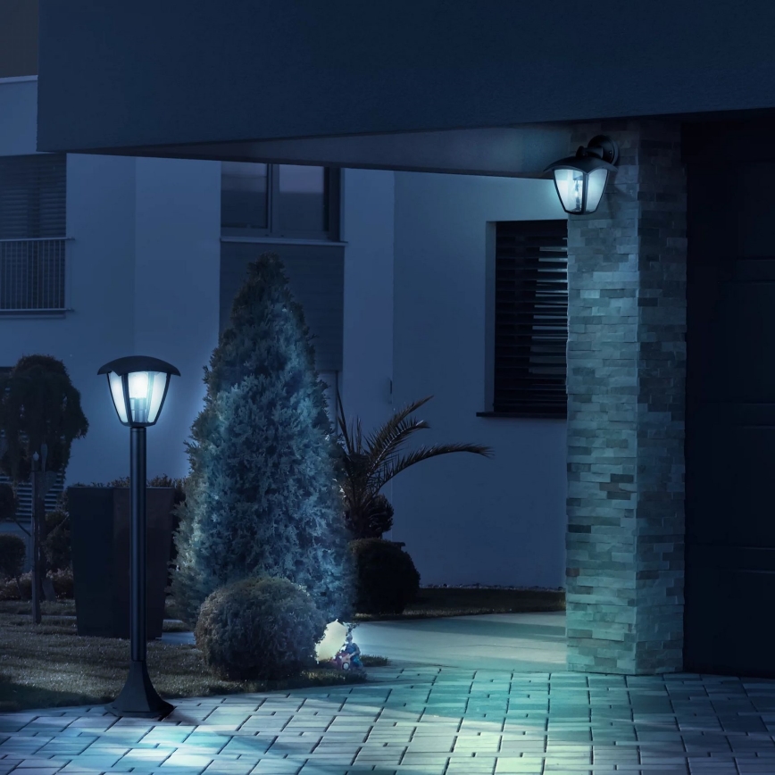 Utomhus Väggbelysning IGMA 1xE27/12W/230V IP44